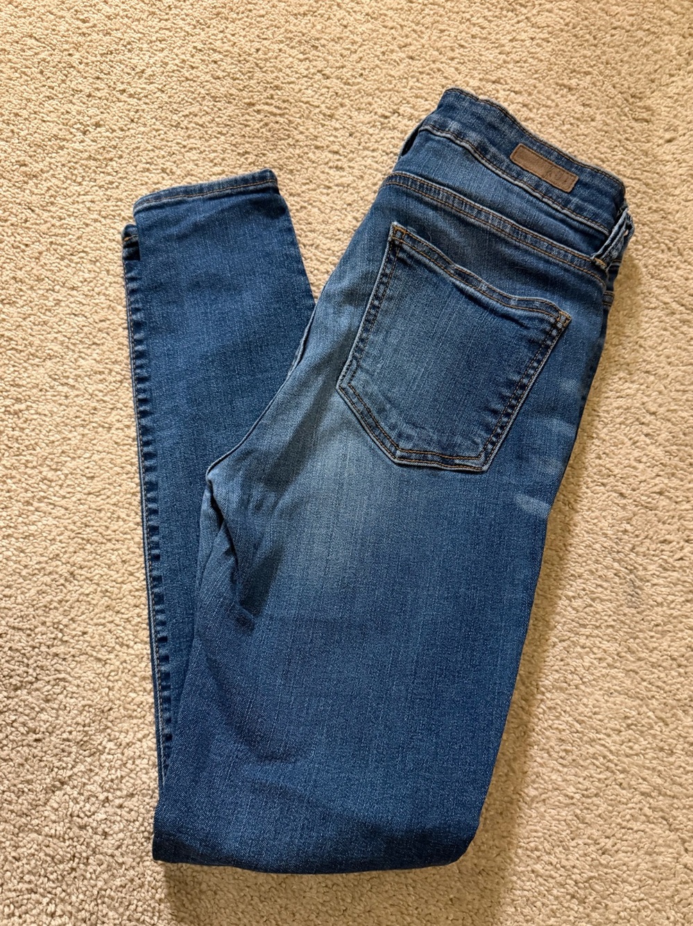 KUT from the Kloth Petite high waist classic slim fit denim jeans Size 4P